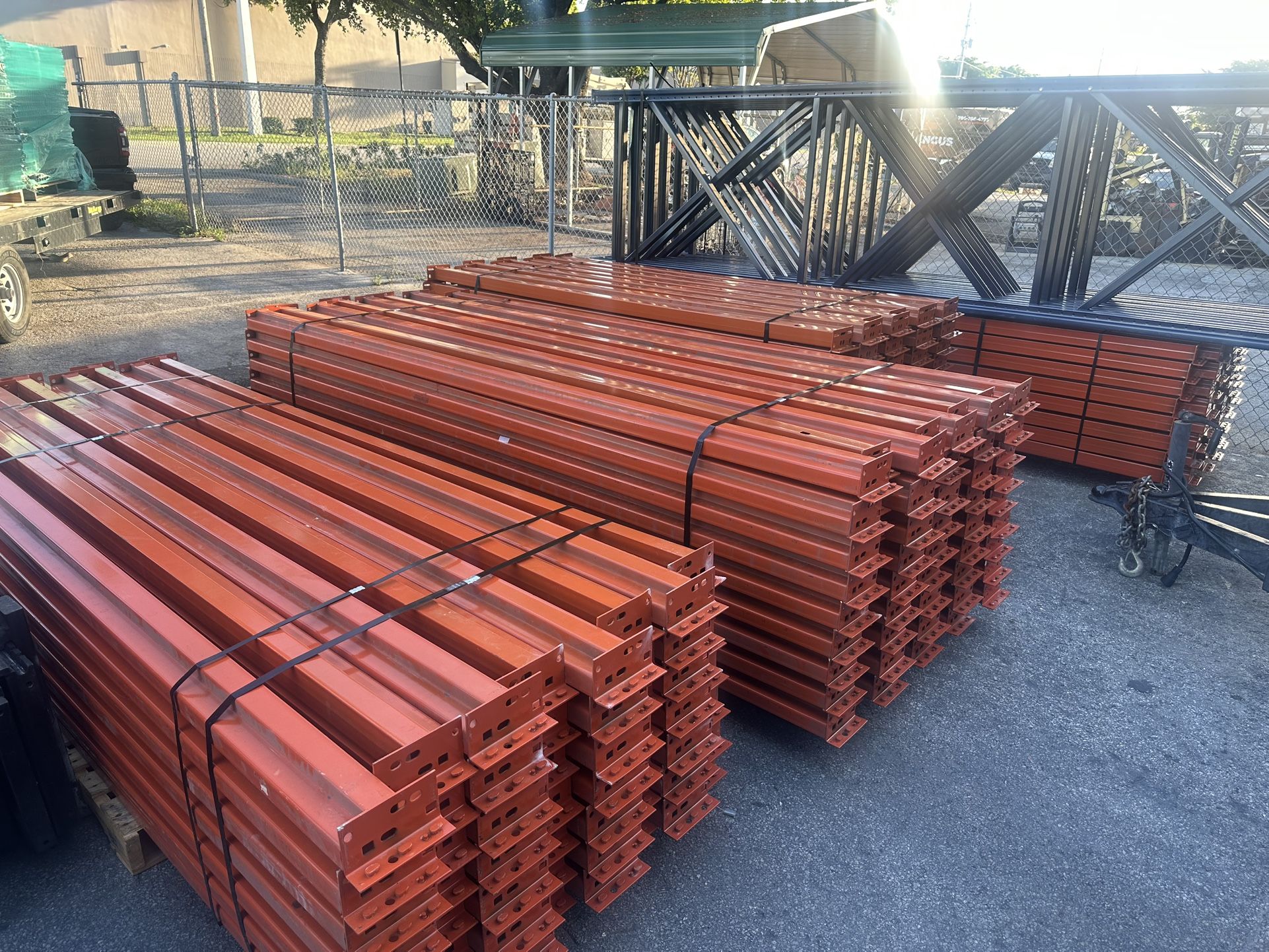 9ft Heavy Duty Pallet Rack Beams