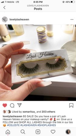 Mother’s day gift ($5 lashes)
