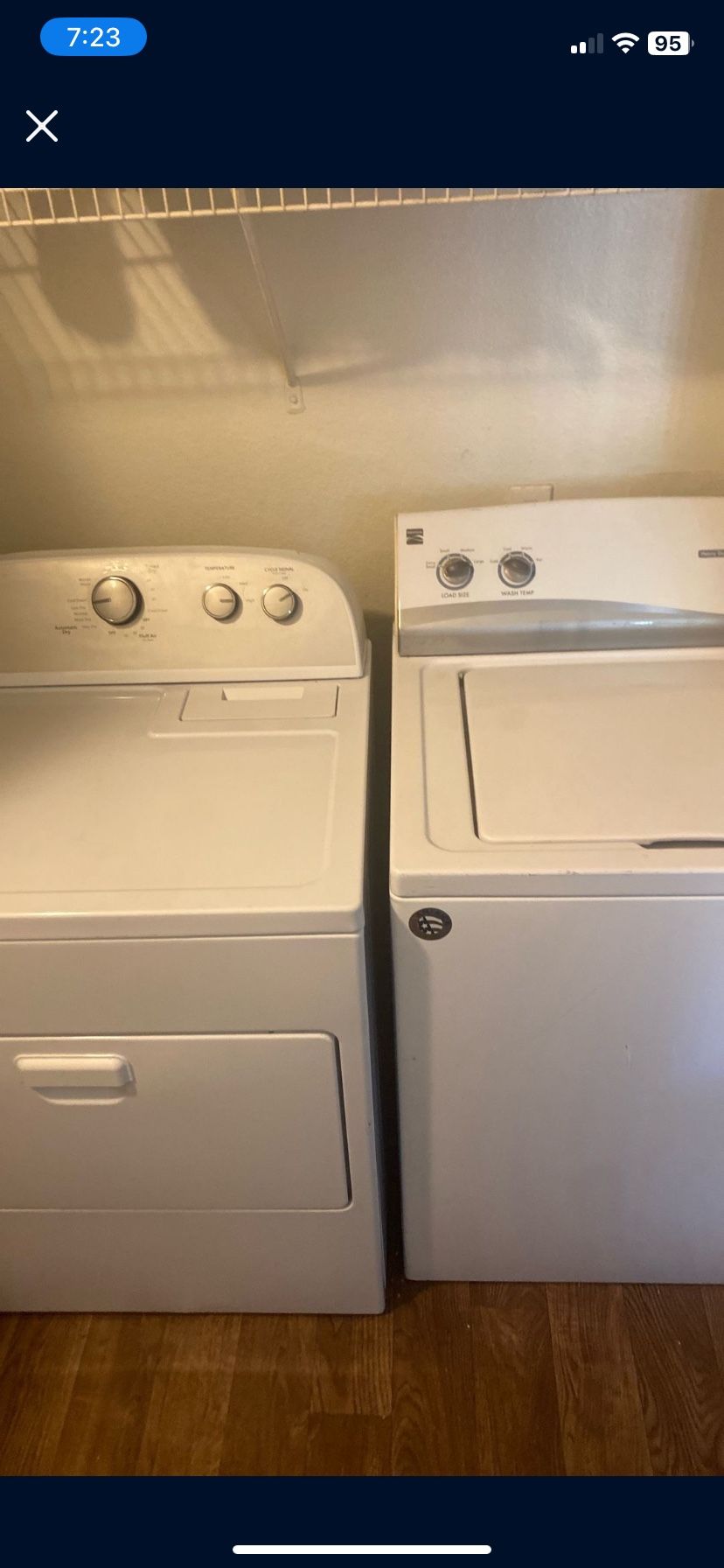 Washer & Dryer set