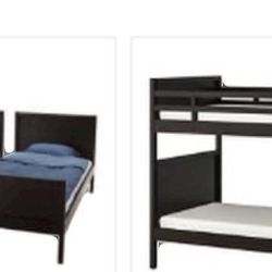 IKEA Norddal Bunk bed In Black