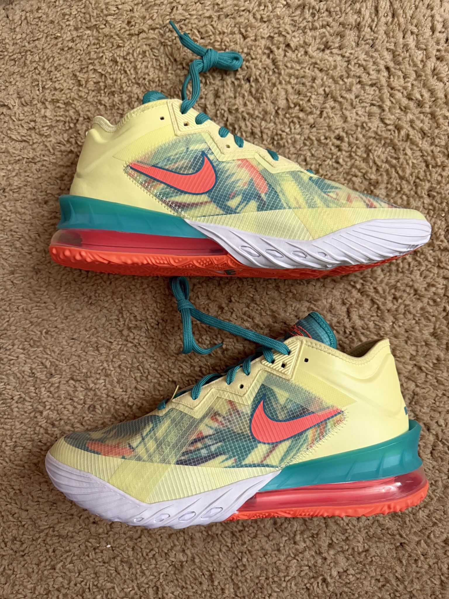 Brand New No Box Size 12.5 - LeBron 18 Low Lebronold Palmer 