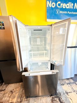 Refrigerator 30” French door no credit needed