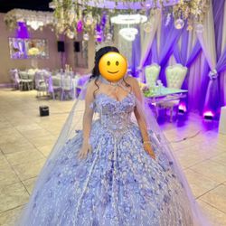 Vestido XV lila
