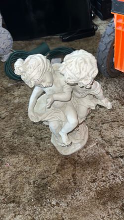 Vintage resin statue