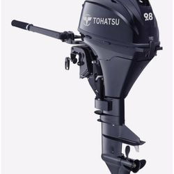Tohatsu 9.8 hp 4-stroke short shaft outboard mint inc. Hydrofoil 

