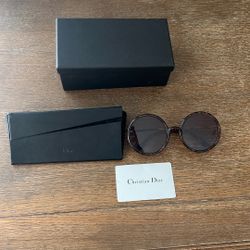 Christian Dior Sunglasses Box, Case, Receipt