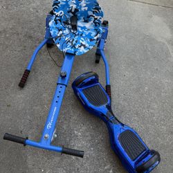 Hover Board W/ Go Kart Attachment 