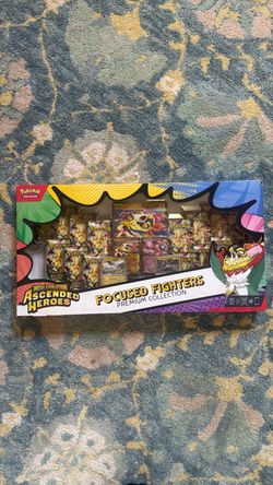 Pokémon Focused Fighters Premium Collection Box