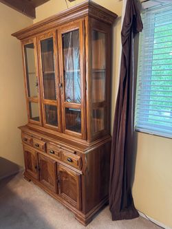 China Cabinet & Hutch FREE