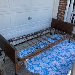 Invacare Semi Electric Hospital Bed Frame 