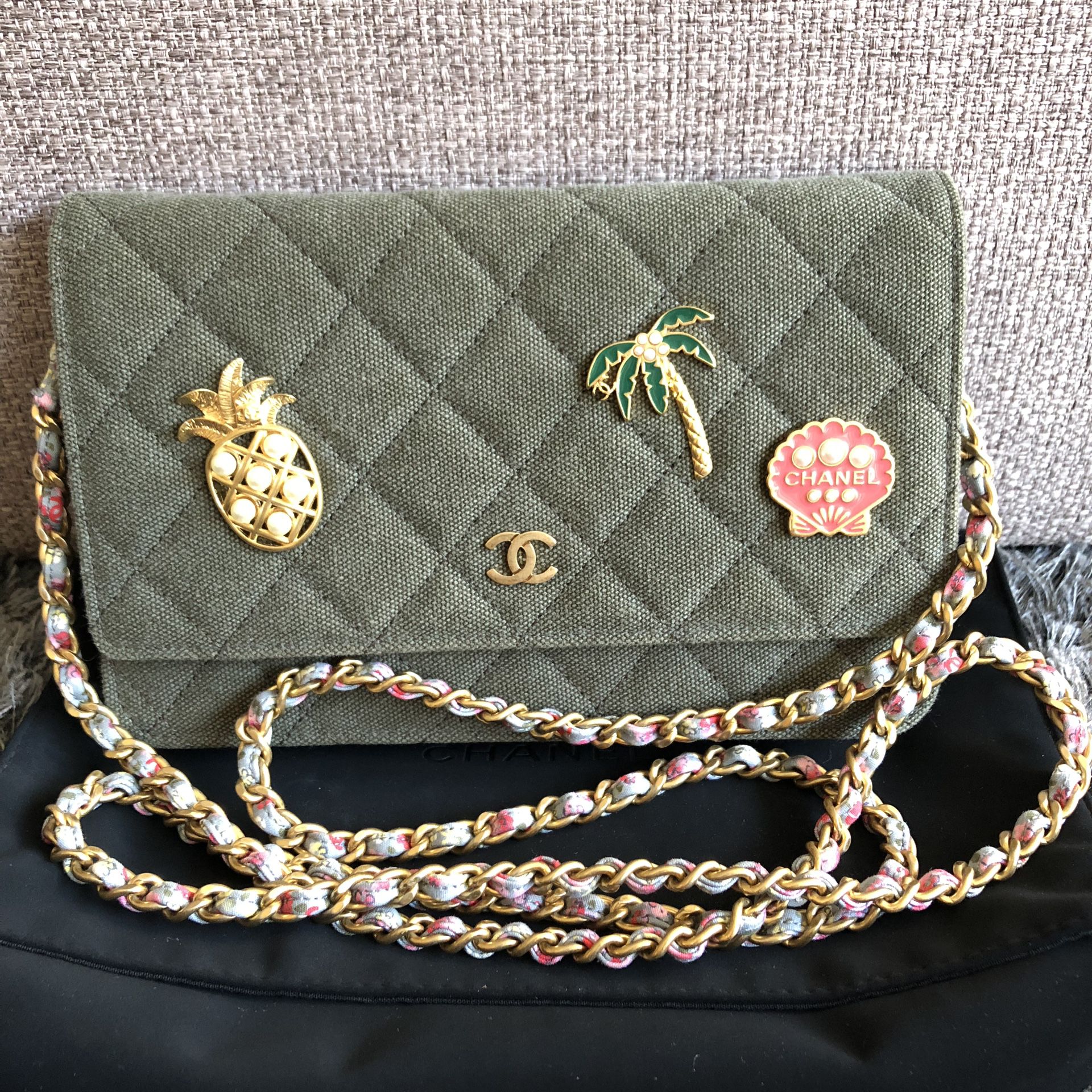 Chanel Wallet on Chain 2017 Cruise Collection Authentic for Sale in