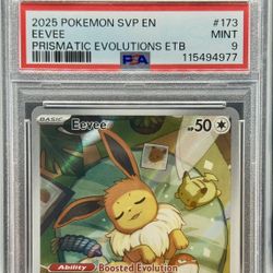Eevee 173 PSA 9