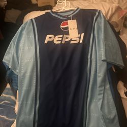 PEPSI ART OF FOOTBALL SOCCER JERSEY SIZE L