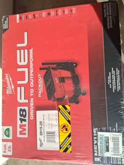 Milwaukee wet/dry vacuum 18V $150