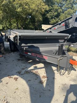 14ft Low Side Dump Trailer 