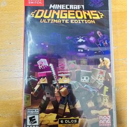 Minecraft Dungeons (Ultimate Edition) - For Nintendo Switch ( Brand New )