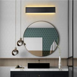 Bathroom Vanity Wall Light with APP & Remote Control 18W 25in - Home Business Light - Remodeling Needs