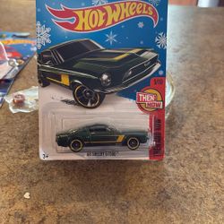 2015 Hot Wheels Then and Now 1:64 Diecast '68 Shelby GT500 5/10 Car