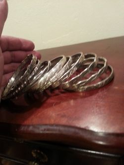 Vintage Sterling silver bracelets