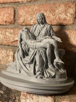 Pieta By Michelangelo 3 D Printed