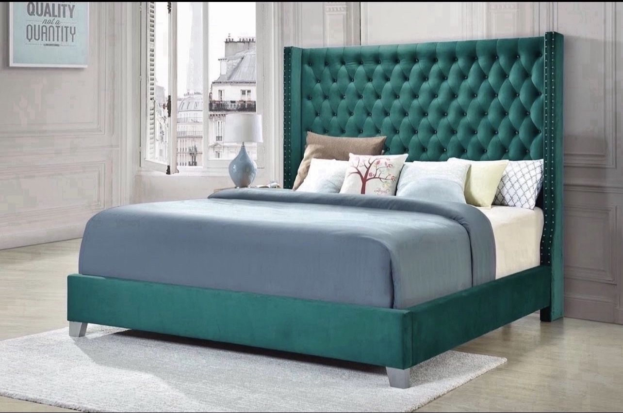 King Bed With Mattress brand new  Free Delivery Same Day