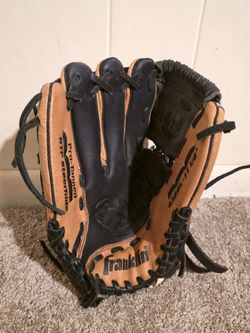 Baseball Glove Franklin 4322L RTP Steerhide Pro-Tanned 11 1/2 inch 11.5" Genuine Leather Vintage Glove Mitt