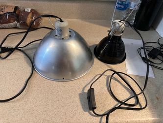 Reptile Heat Lamp Domes Set of 2
