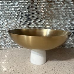 Marble Gold Decorative Bowl