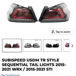 Subispeed Tail lights WRX STI