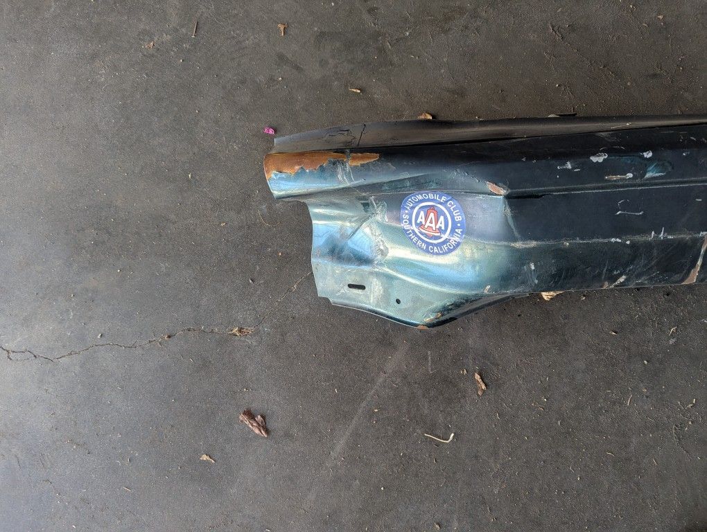 Used Rear Bumper For A 2001 Jeep XJ.