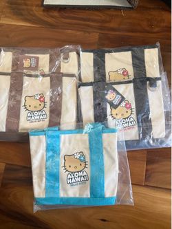 Hello Kitty Aloha Hawaii Canvas Tote Bag – Brand New with Tags