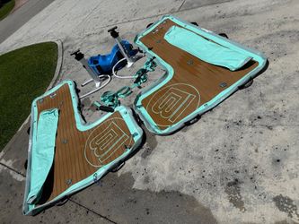 Premium floating lounge, couch for beach, boating, or pool