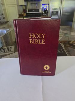 Gideons Holy Bible Hardcover free for the asking