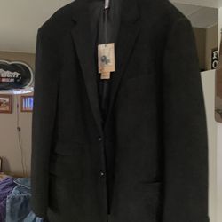 Men’s Corduroy Black Jacket 2XL