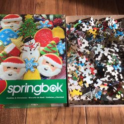 Puzzle, Christmas Cookie