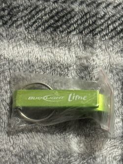 New Bud Light Lime Key Chain 