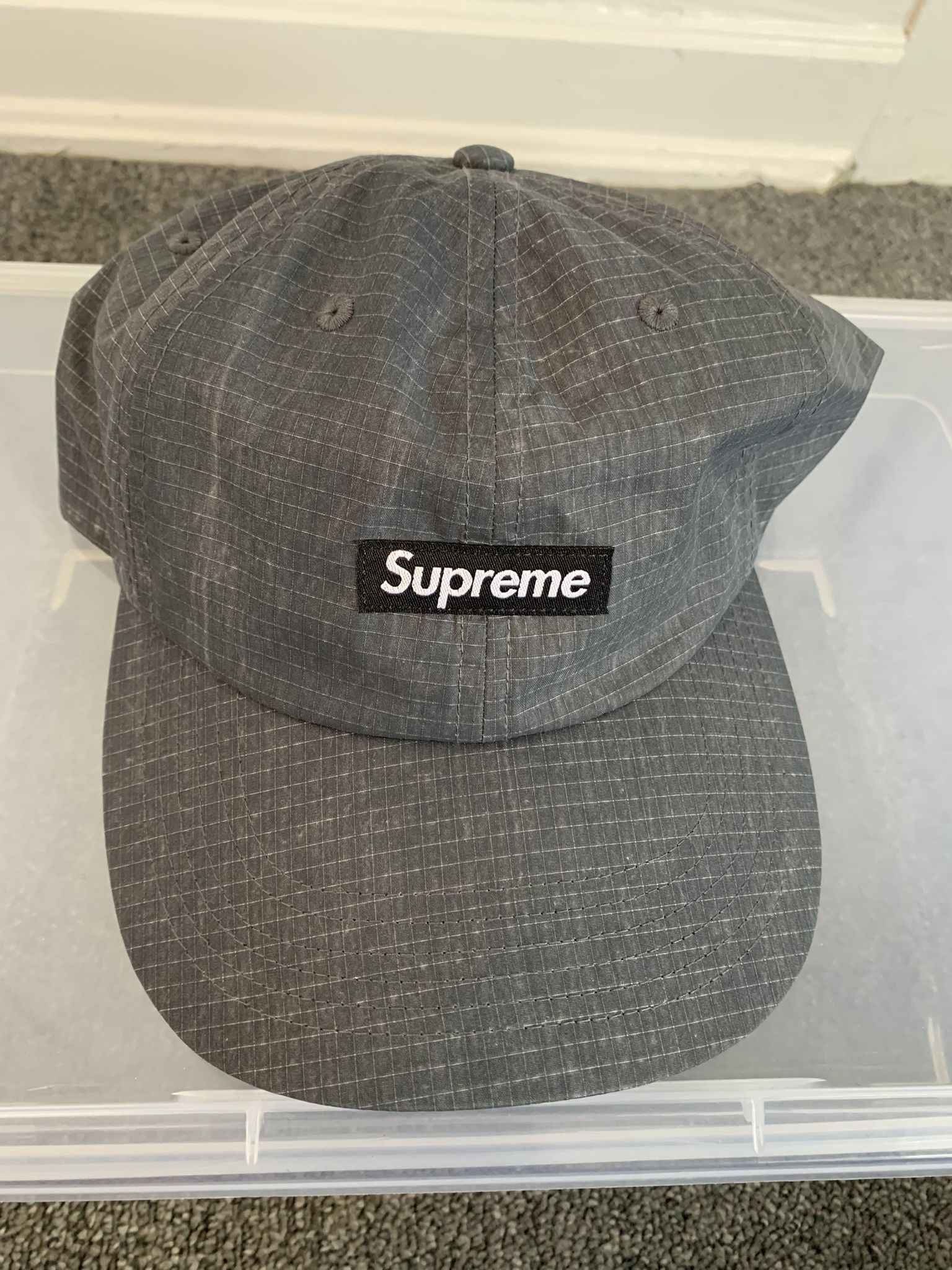 Used Supreme Camp Cap 