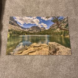Rocky Mountain National Park Jigsaw Puzzle Glued And Ready To Frame 1000 Pieces