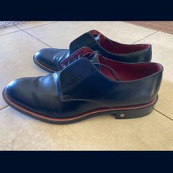 Louis Vuitton Red Line Derby Shoes Authentic Genuine Men’s Dress Shoes Size 11