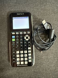 Texas Instruments Ti 84 Plus Ce Graphing Calculator w/ USB Charge Cable Tested