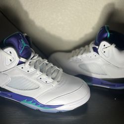 Air Jordan Grape 5 Retro Basketball Shoes