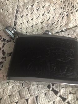 Levi Strauss Whisky flask