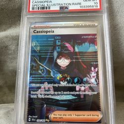Pokemon Cassiopeia #94 Shrouded Fable PSA 10