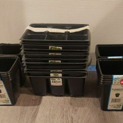 Garden Plant Starter 6 Packs And Single Starter Containers