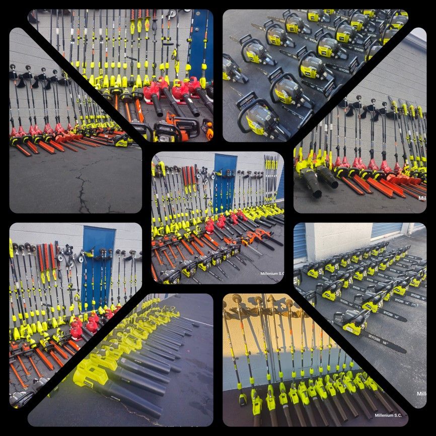 Choose 3 "Different" tools for only $164! – Weed Eater, Blower, Chainsaw, and more