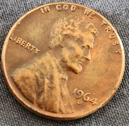 1964 Penny Error