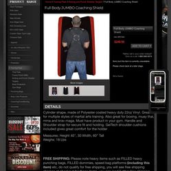 Used Color Blue Shield.  In Great Condition. 