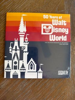 The "50 Years of Walt Disney World: Then and Now" 7-inch vinyl record