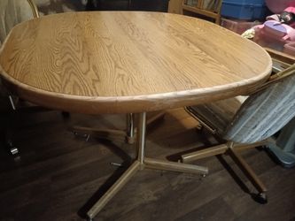Table and chair