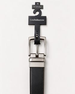 Croft & Barrow Reversible Belt – Size 36 – Black/Brown – New with Tag